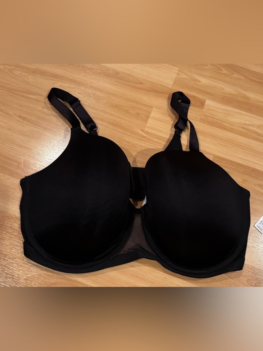 Adore Me Black T-Shirt Bra -46DD